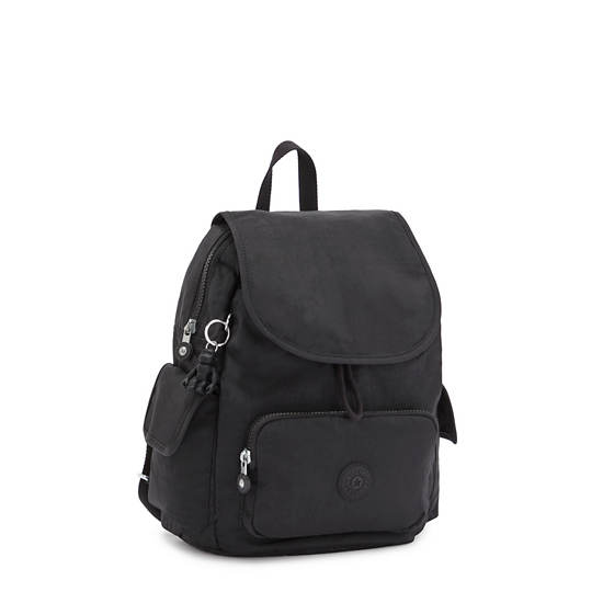 Plecaki Kipling City Pack Small Czarne | PL 1704PJ